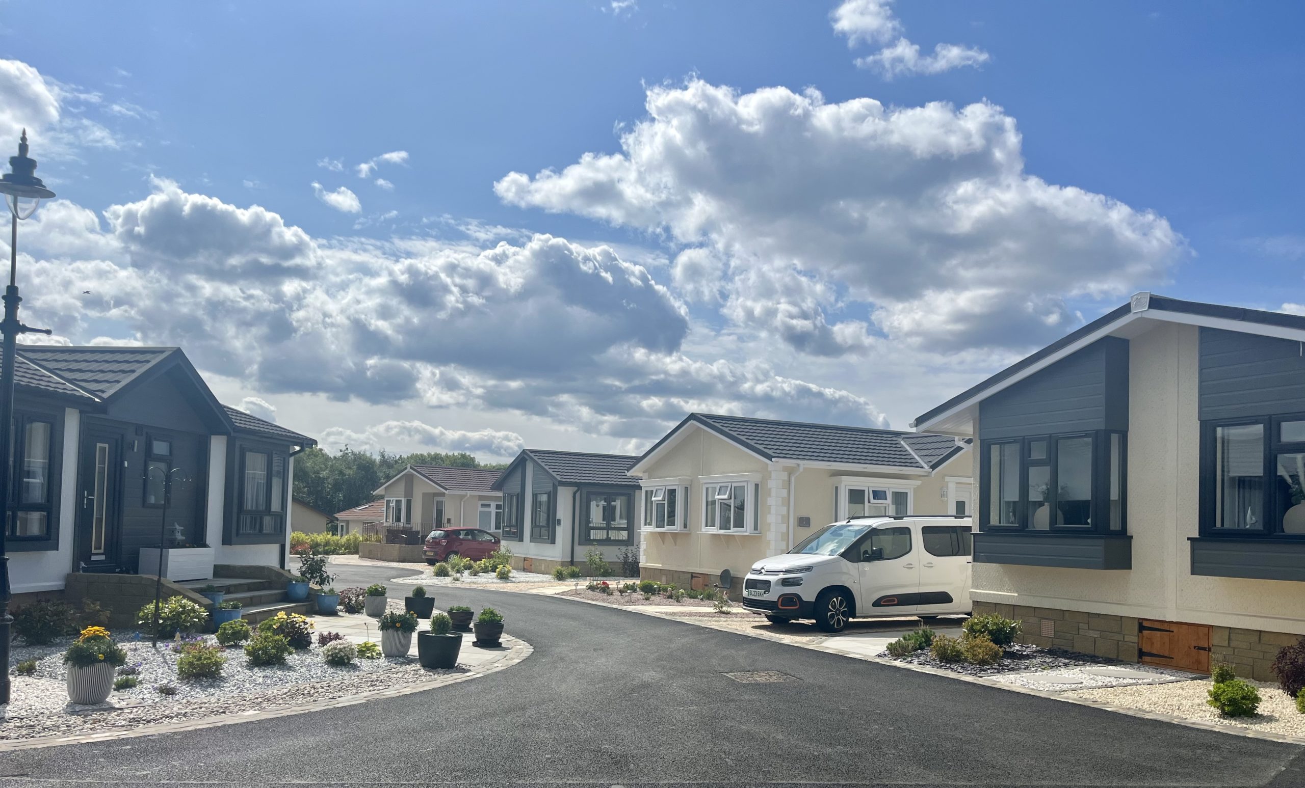 Residential Village in Scotland - phase 4 development underway retirement park homes